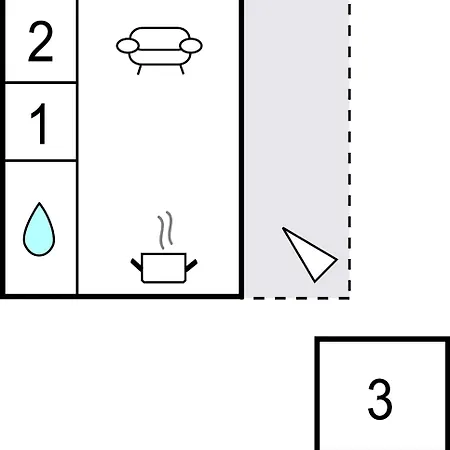 Hébergement de vacances Three-bedroom In Vaggerlose Bøtø By